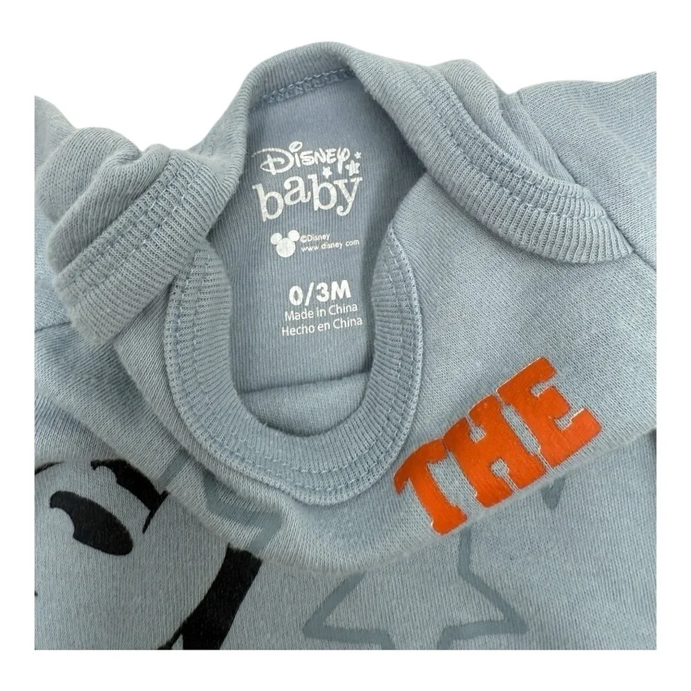 Disney Mickey Mouse Blue Gray Kids Two Piece Set